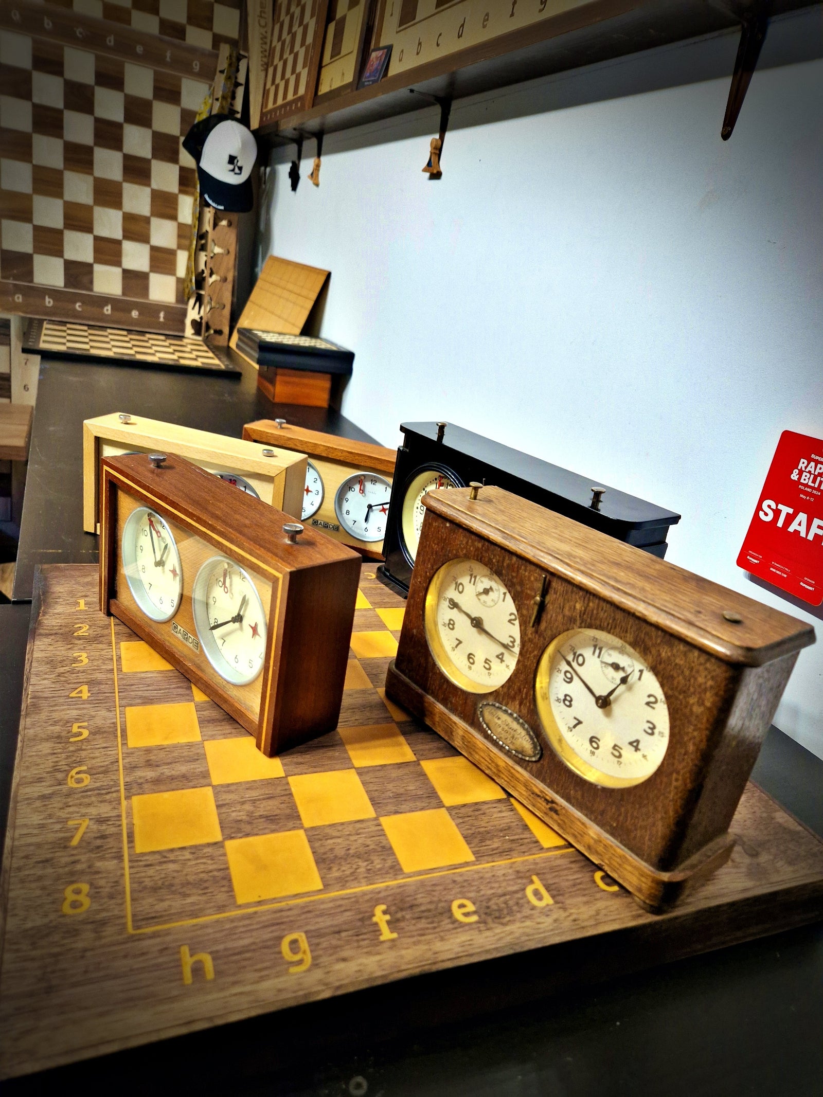 Chess Clock Collection - Jantar, HAU, Garde