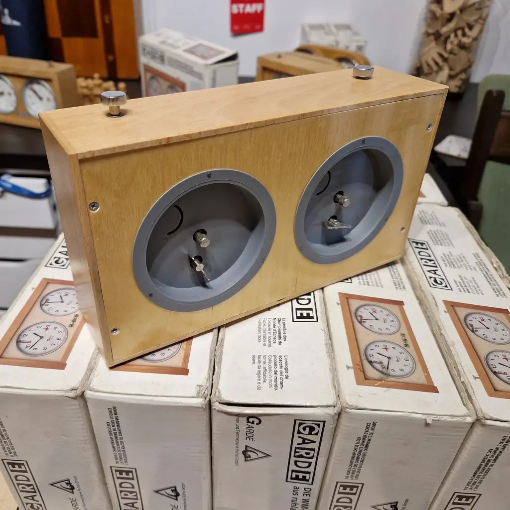 Ruhla GARDE classical chess clock - back