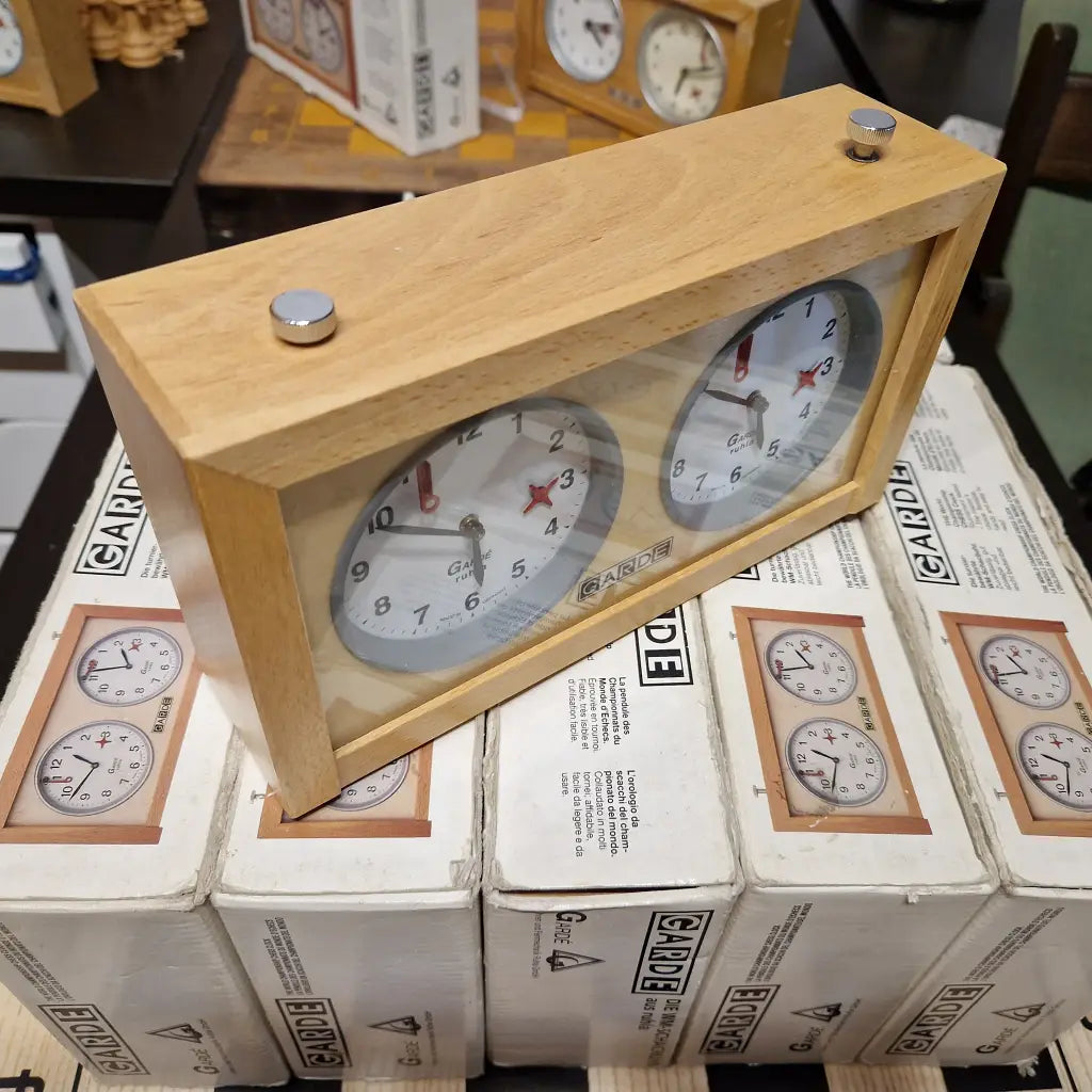 Ruhla GARDE classical chess clock - view
