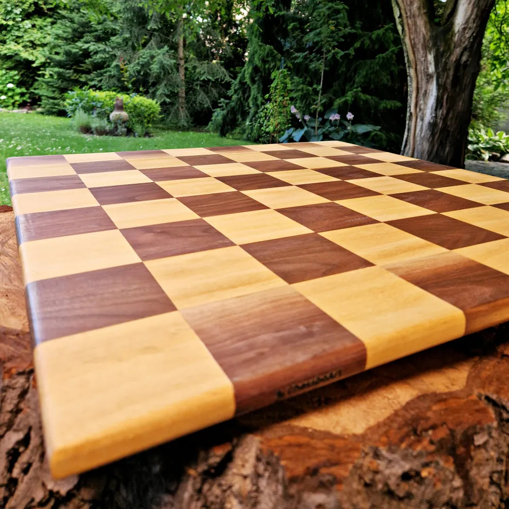 Bigest Wooden Chessboard XXL size and Handcrafted