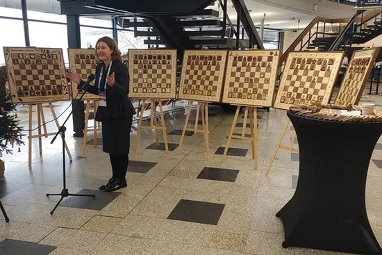 Dana Residence Ozola during interview in Katowice