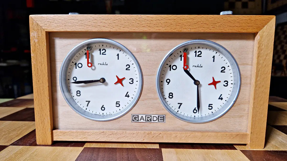 Vintage wooden Ruhla Garde after 80s , 3th generation, front view