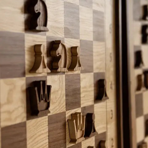 ChessboArt - professional hanging chess set